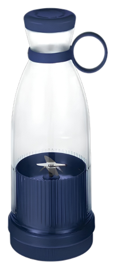 Mixunio portable blender bottle in navy blue